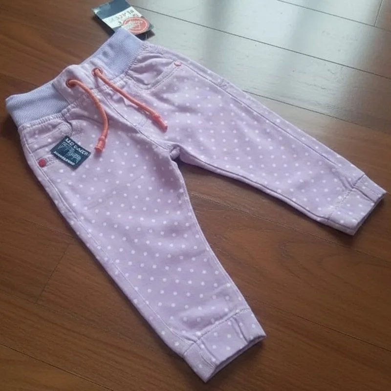 Rauf place Girls trouser Terry cotton for Autumn wear 