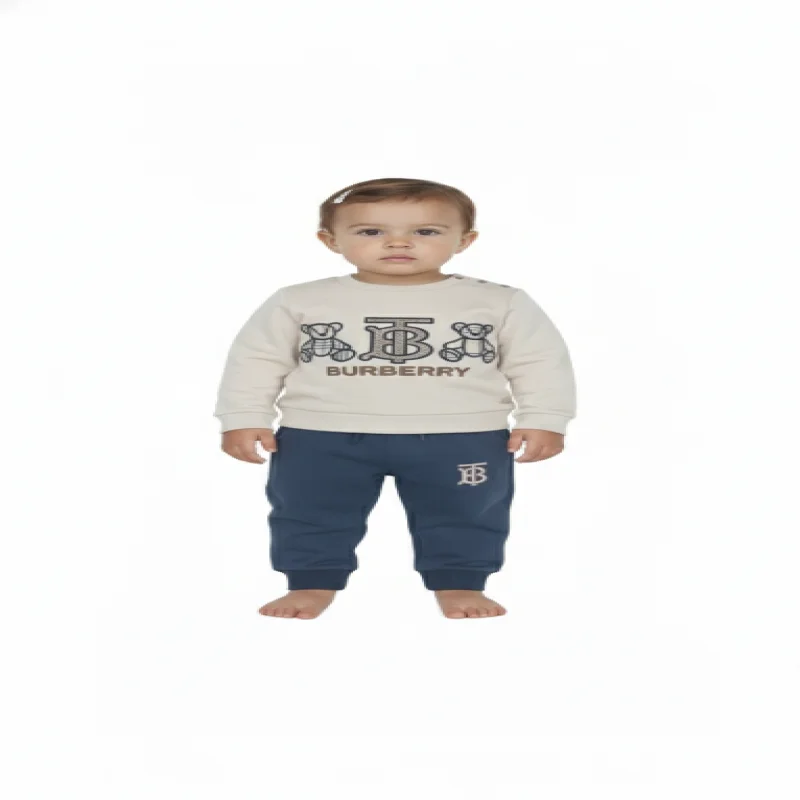 Burberry kids Girls set lite fleece for Autumn Wear 