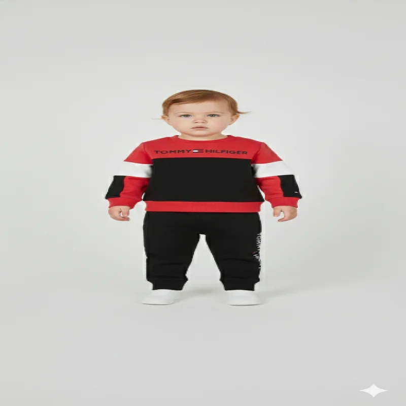 Tommy Hilfiger Girls set Fleece for winter wear 