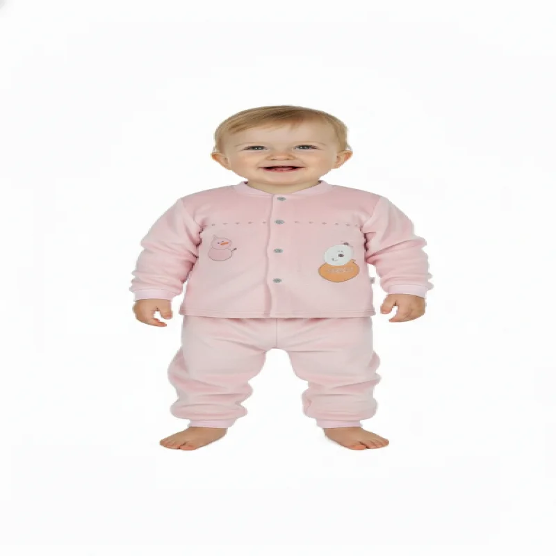 MM KIDS imported baby set Smooth Cozy Fleece for winter wear