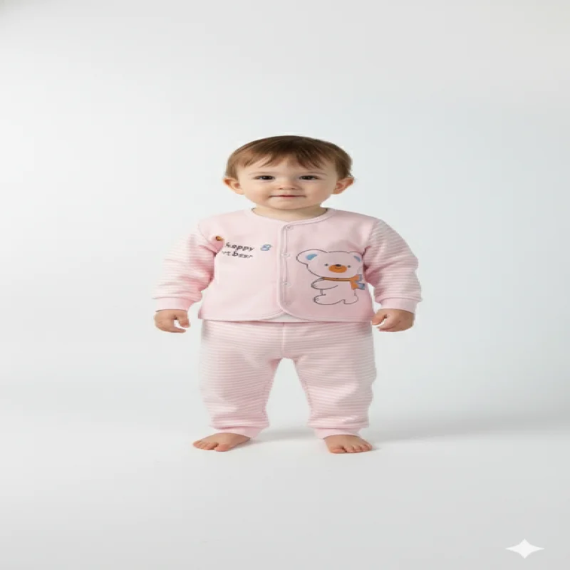 HAPPY  HART  BAAR imported baby set Smooth Cozy Fleece for winter wear