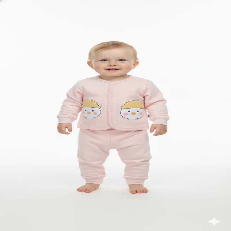 MEIMEIYIJIA imported baby set Smooth Cozy Fleece for winter wear