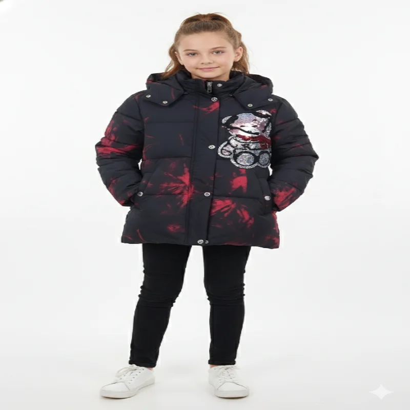 Girls warm jacket for winter wear 