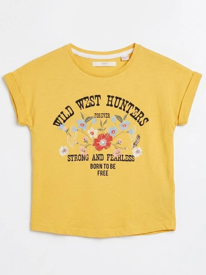 WILD WEST HUNTERS GIRLS T-SHIRTS FOR SUMMER WEAR