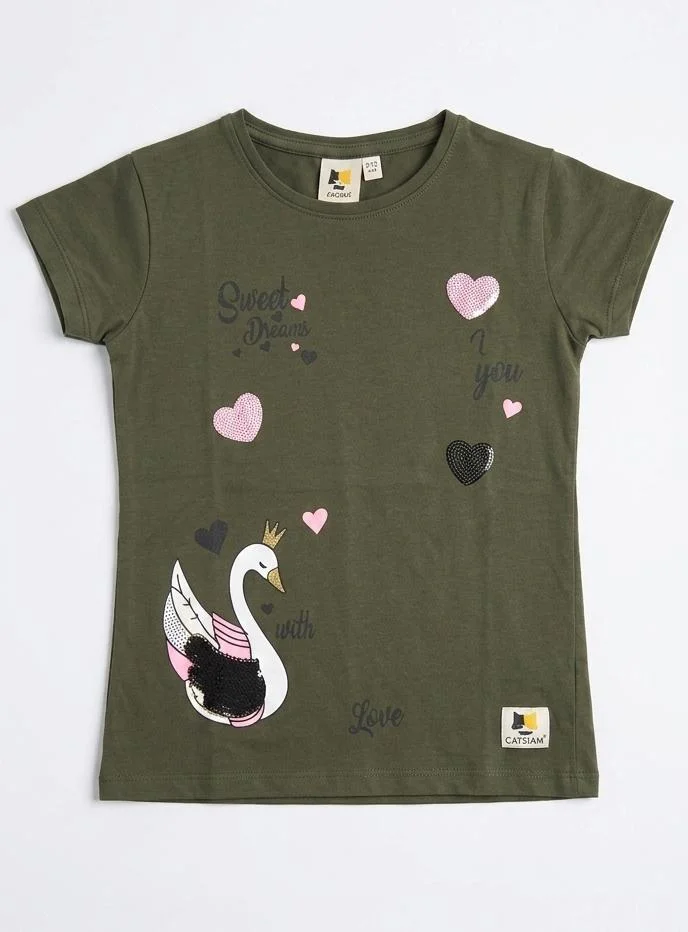 CATFISH GIRLS T-SHIRTS FOR SUMMER WEAR