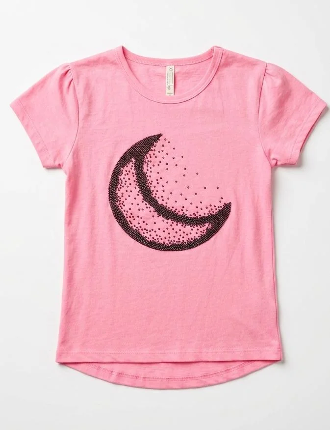 LILPRINCEFF GIRLS T-SHIRTS FOR SUMMER WEAR