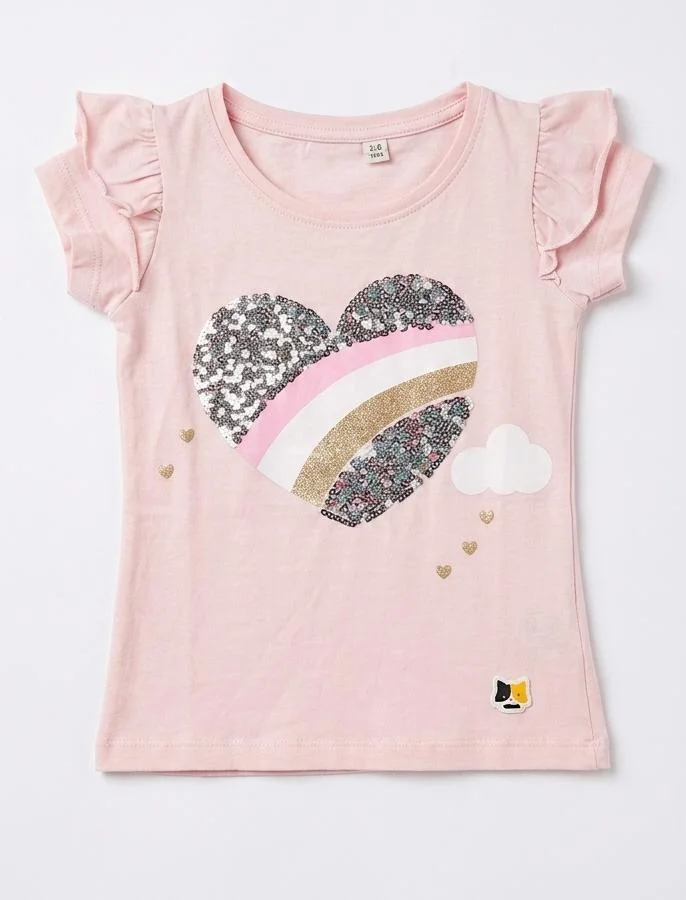 CATFISH GIRLS SHORT SLEEVE FOR SUMMER WEAR