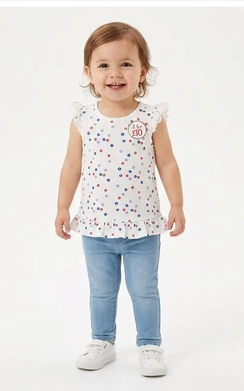 MOTHER CARE KIDS SLEEVELESS T-SHIRTS FOR SUMMER WEAR