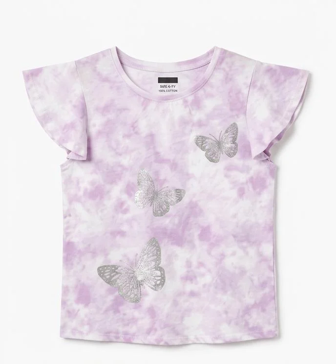 SOFTEST TEE GIRLS TIE DYE T-SHIRTS FOR SUMMER WEAR