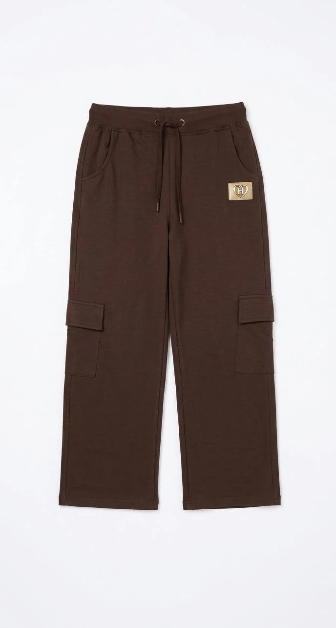 CATFISH  GIRLS CARGO SWEATPANTS WITH POCKETS FOR SUMMER WEAR