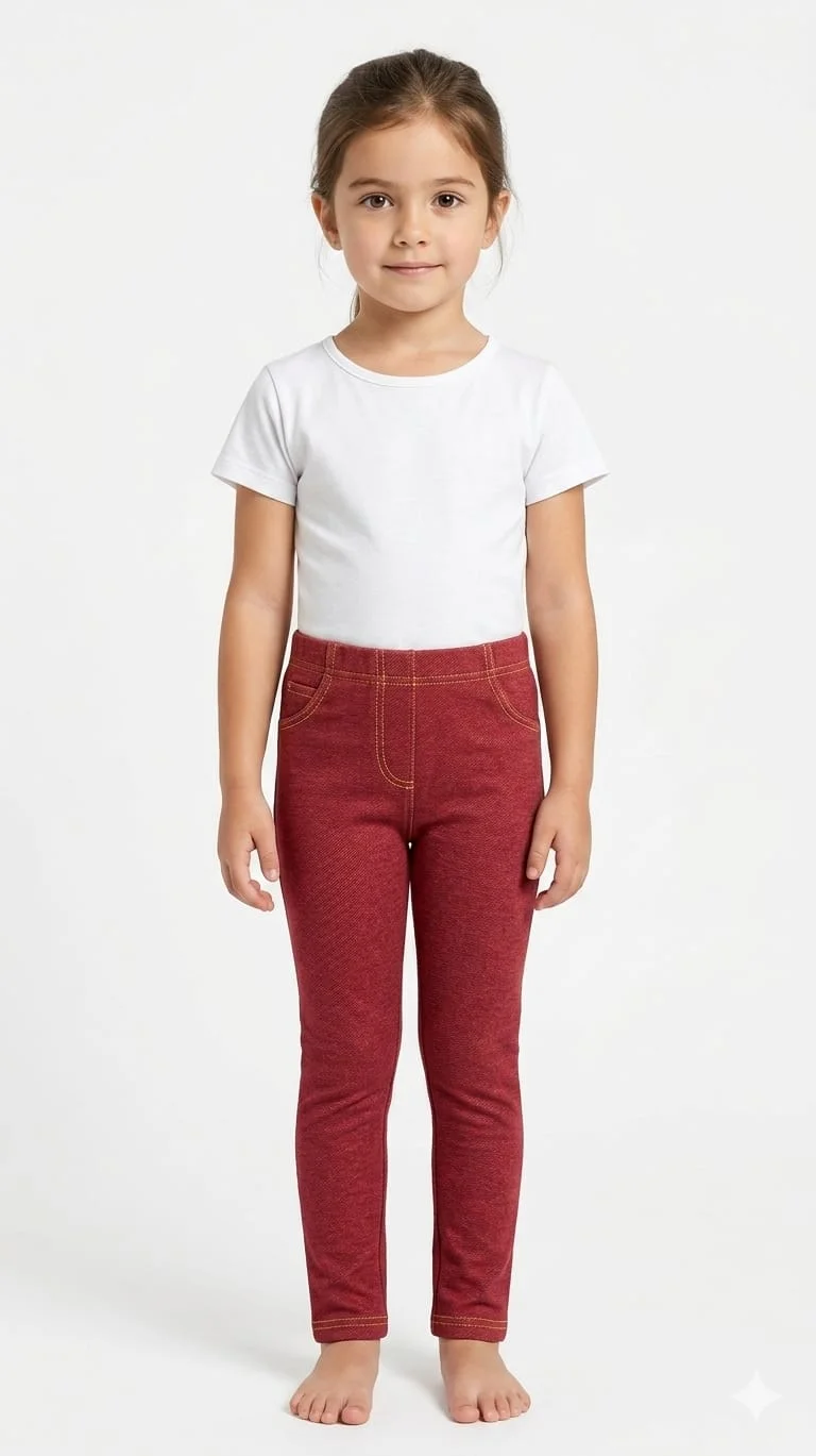 GIRLS FIT LEGGING KIDS GIRLS FOR SUMMER WEAR