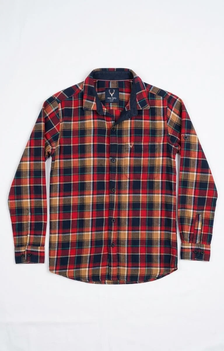 ALLEN SOLLY BOYS NG SLEEVED SHIRT FOR SUMMER WEAR