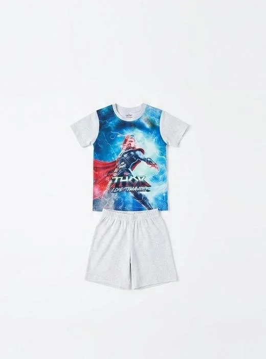 MARVEL AVANGERS BOYS T-SHIRT & SHORTS SET FOR SUMMER WEAR