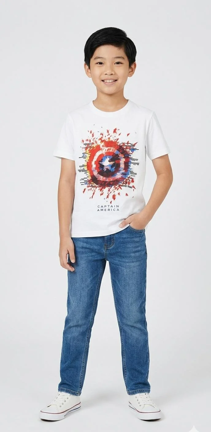MARVEL AVANGERS BOYS COTTON T-SHIRT FOR SUMMER WEAR