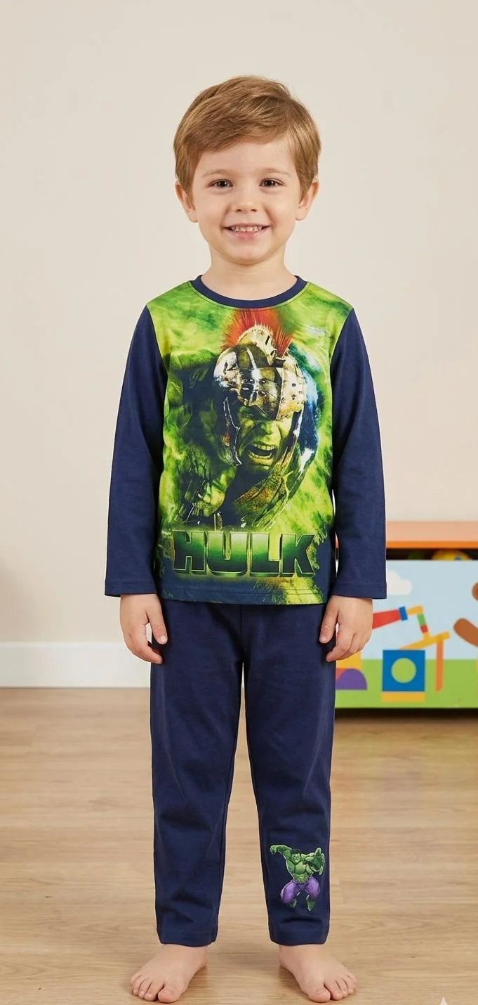 MARVEL AVANGERS BOYS T-SHIRT & TROUSER SET FOR SUMMER WEAR