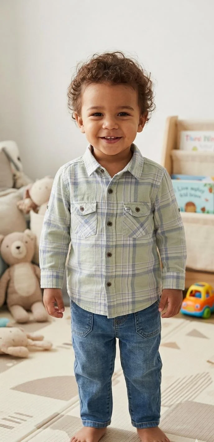 PMCXX BOYS COTTON FULL SLEEVE SHIRT FOR SUMMER WEAR