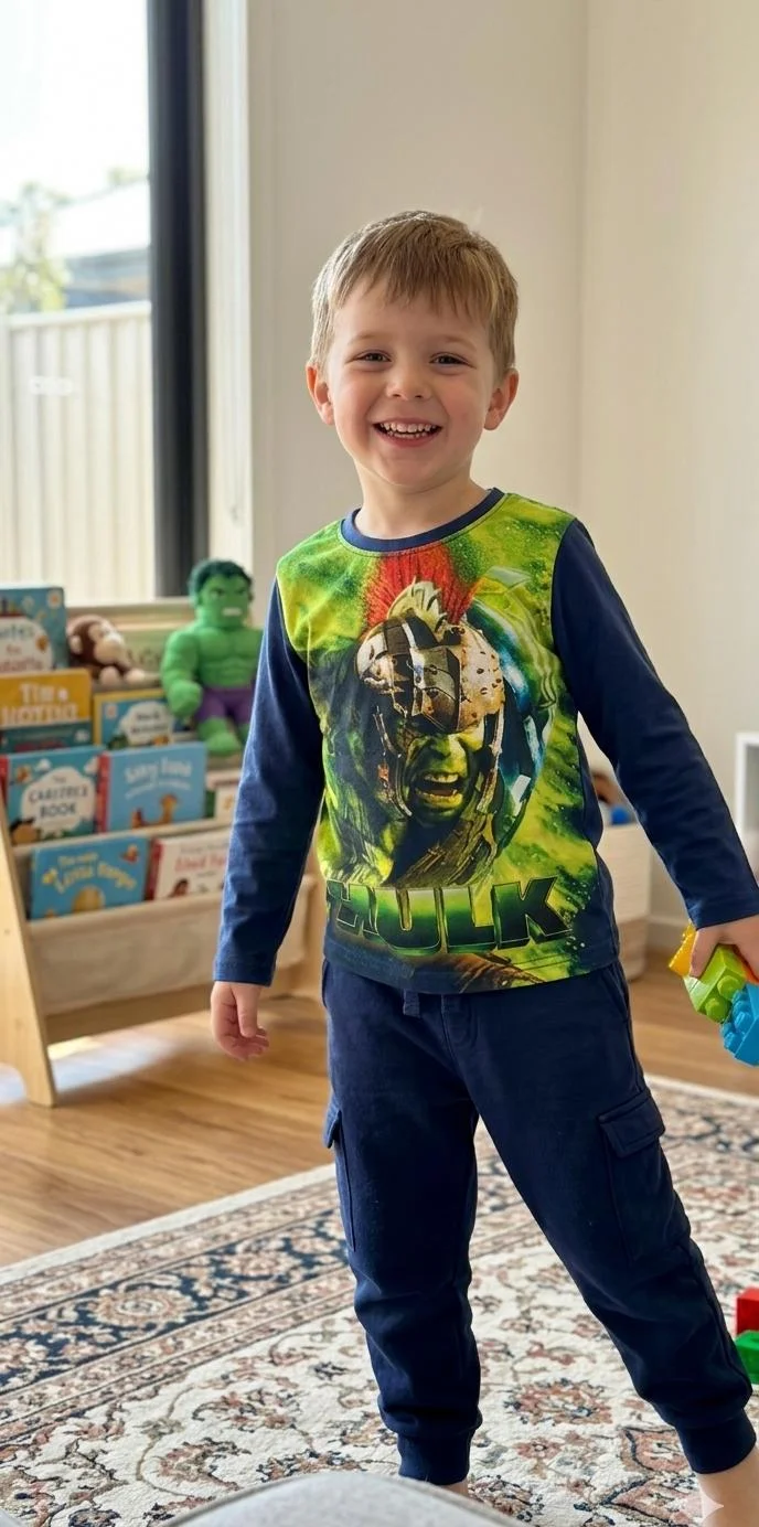 AVANGERS BOYS LONG SLEEVED GRAPHIC PRINT T-SHIRT FOR SUMMER WEAR