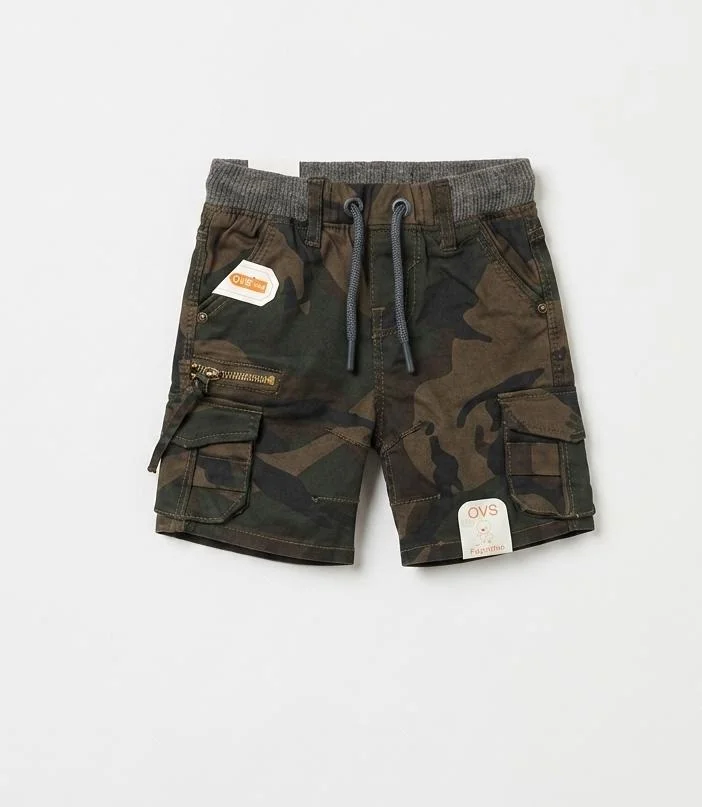 OVS KIDS ARMY CARGO SHORTS FOR SUMMER WEAR