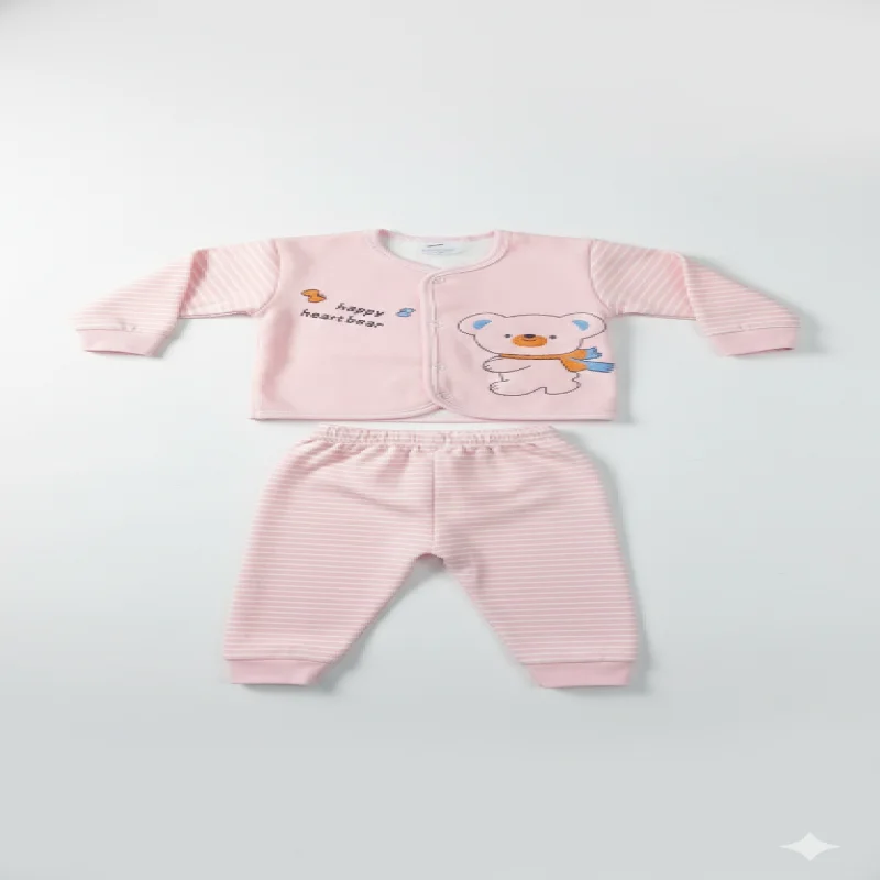 HAPPY  HART  BAAR imported baby set Smooth Cozy Fleece for winter wear